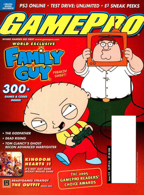 GamePro Issue 212 (May 2006) cover